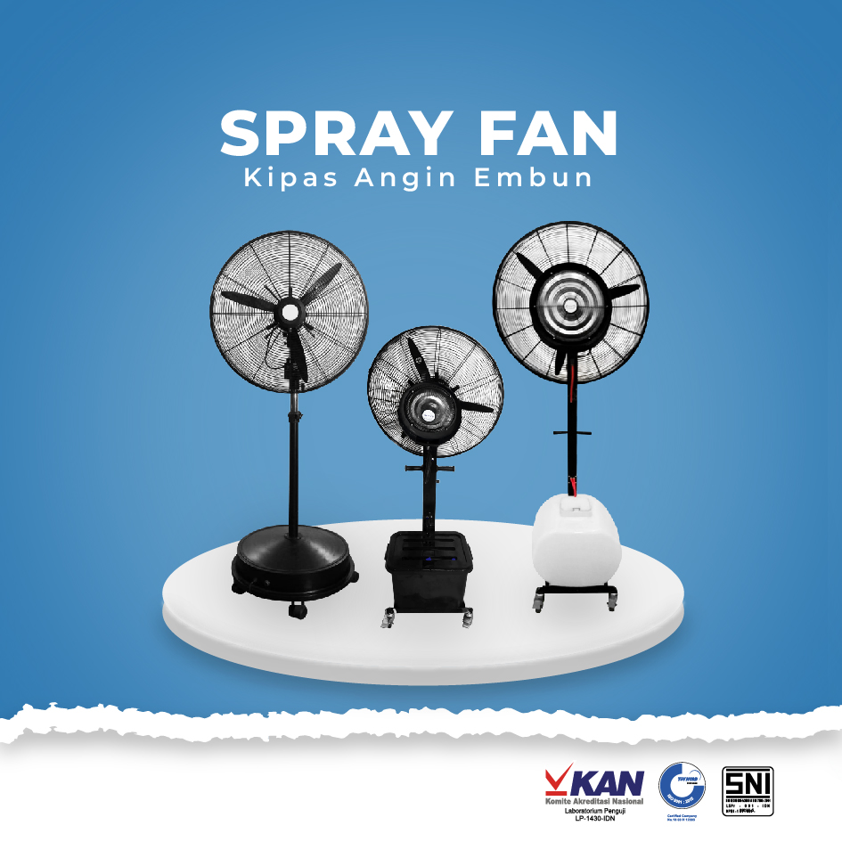 Spray Fan/Kipas Angin Embun | KIPAS CKE