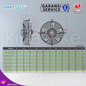 Chiller Fan AF-ERM-14/1-TZ-HF 3 af_erm_14_1_tz_hf_03