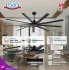 Ceiling Fan  cf 120 9bl al blk all 02