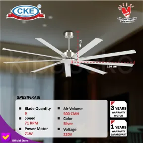 Ceiling Fan  3 cf_120_9bl_al_bn_slv_all_10