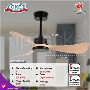 Ceiling Fan  3 cf_42_3bl_abs_blk_lw_all_10