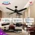 Ceiling Fan CF-52-4BL/PLY-BLK-ALL cf 52 4bl ply blk all 02