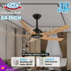 Ceiling Fan CF-54-5BL/ABS-BLK/LW-ALL 1 cf_54_5bl_abs_blk_lw_all_01