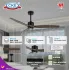 Ceiling Fan  cf 60 3bl abs blk dw all 02