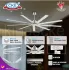 Ceiling Fan CF-72-9BL/AL-BN/SLV-ALL<br> cf 72 9bl al bn slv all 02