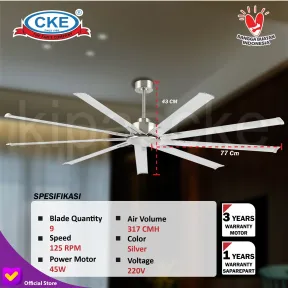 Ceiling Fan  3 cf_72_9bl_al_bn_slv_all_10