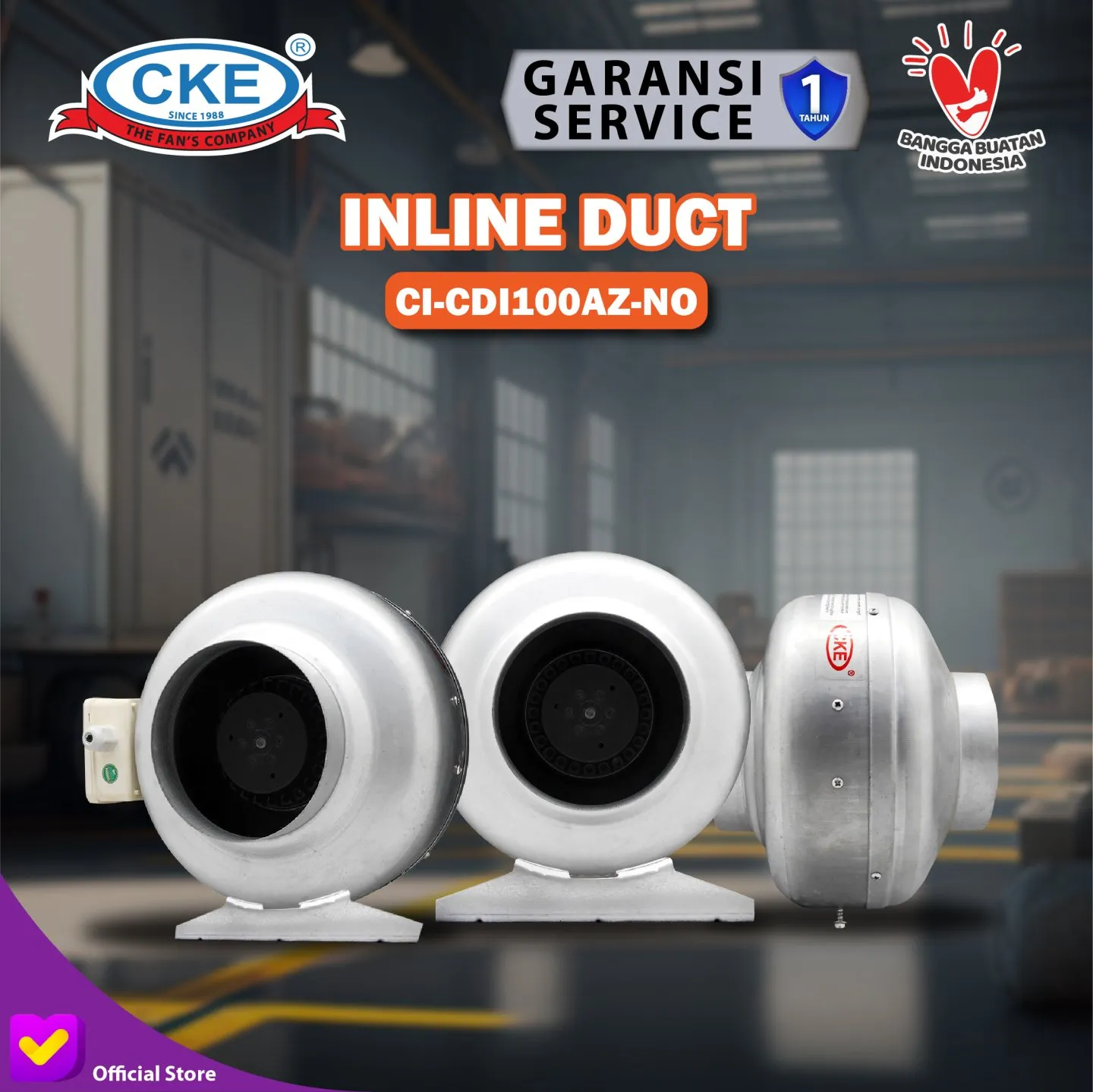 Ci Cdi Az No Inline Duct Kipas Cke