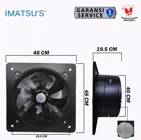 Exhaust Fan EFD-SQ-2SP-16/1-IMS-BK-TY 2 efd_sq_2sp_16_1_ims_bk_ty_02