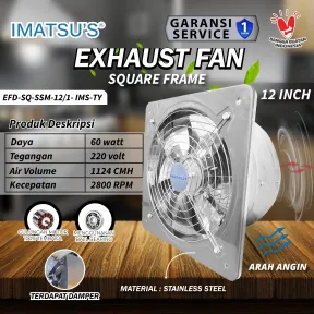 Exhaust Fan EFD-SQ-SSM-12/1-IMS-TY 1 efd_sq_ssm_12_1_ims_ty_01