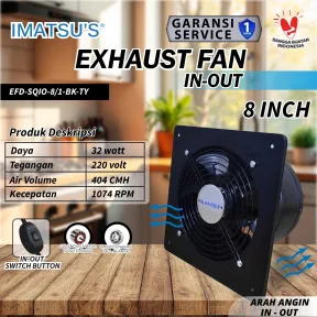 Exhaust Fan EFD-SQIO-8/1-BK-TY 1 efd_sqio_8_1_bk_ty_01