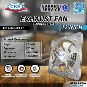 Exhaust Fan ESN-SS430-12/1-TY 1 esn_ss430_12_1_ty_01