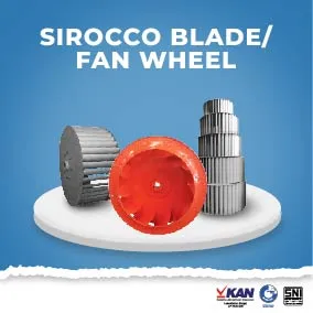  Sirocco Blade / Fan Wheel sparepart blade sirocco 05 05
