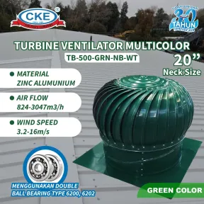 Turbin Ventilator TB-500-GRN-NB-WT 1 tb_500_grn_nb_wt_01