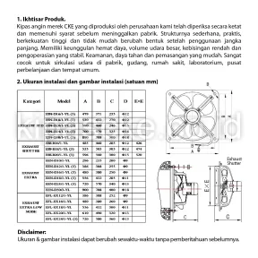 Exhaust Fan ESN-D16/3-YL 3 ~item/2021/12/17/esn_d16_3_yl_3w