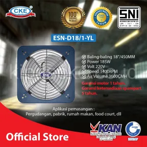 Exhaust Fan  1 ~item/2021/12/17/esn_d18_1_yl_1w