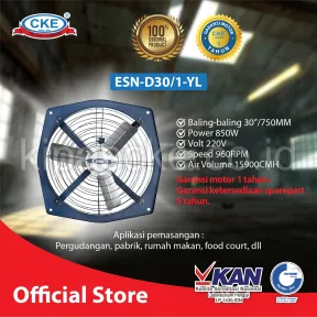 Exhaust Fan ESN-D30/1-YL 1 ~item/2021/12/17/esn_d30_1_yl_1w