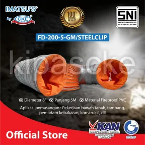 Flexible Duct  1 ~item/2022/5/21/fd_200_5_gm_steelclip_1w