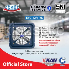 Exhaust Fan  1 ~item/2022/9/7/efc_12_1_yl_1w