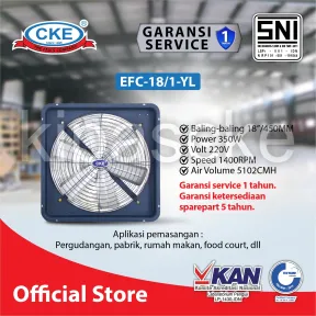 Exhaust Fan  1 ~item/2022/9/7/efc_18_1_yl_1w